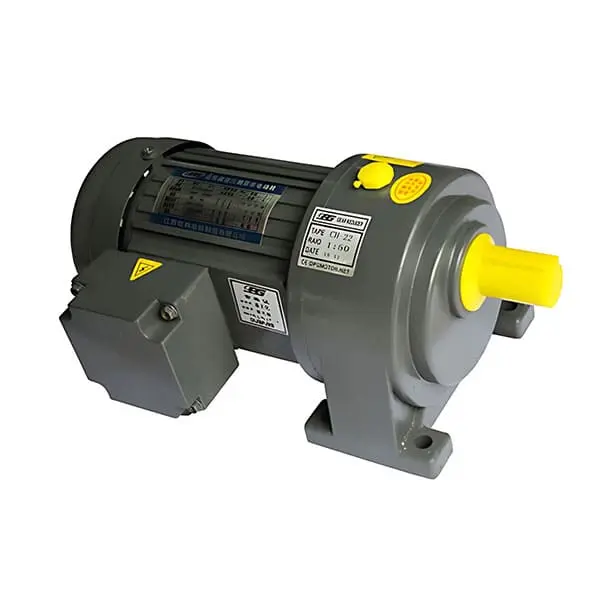 orizontal Foot Mounted Gear Motor 100W–3700W for Industrial Applications