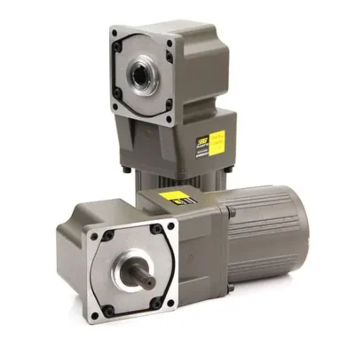 Right angle helical gear motor high torque AC induction type
