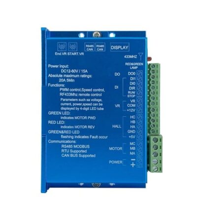 DC/BLDC motor controller driver 12–72 V