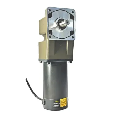 Brushed DC Gearmotor with Right Angle Gearbox
