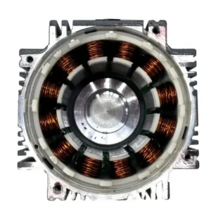 Cross-section of a brushless DC motor (BLDC) showing copper windings and rotor for motor selection guide