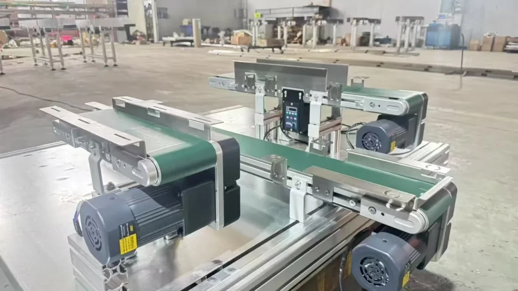Conveyor Automation Gear Motor Application – Compact Drive for Conveyor Belts