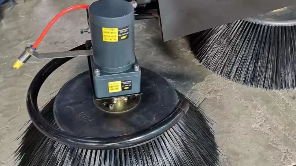 High-Torque Gear Motor Driving Industrial Sweeping Machine Brushes