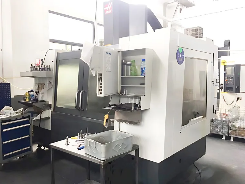 CNC Machining Center – High precision gear motor component machining