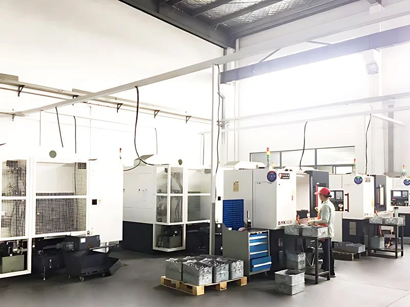 CNC Workshop Overview – Multiple machining centers for production