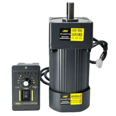 90W AC Variable Speed Gear Motor with Speed Controller